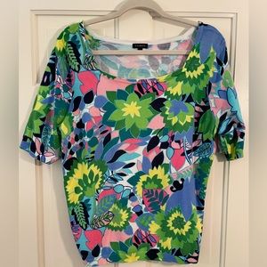 Talbots Square Neck Pullover